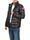 Crofton Quilting Down Padding Jacket Carbon - CANADA GOOSE - BALAAN 7