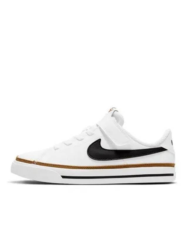 Kids Court Legacy Sneakers Black White - NIKE - BALAAN 2