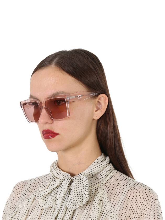 Eyewear Tonal Oversized Frame Sunglasses - PRADA - BALAAN 3