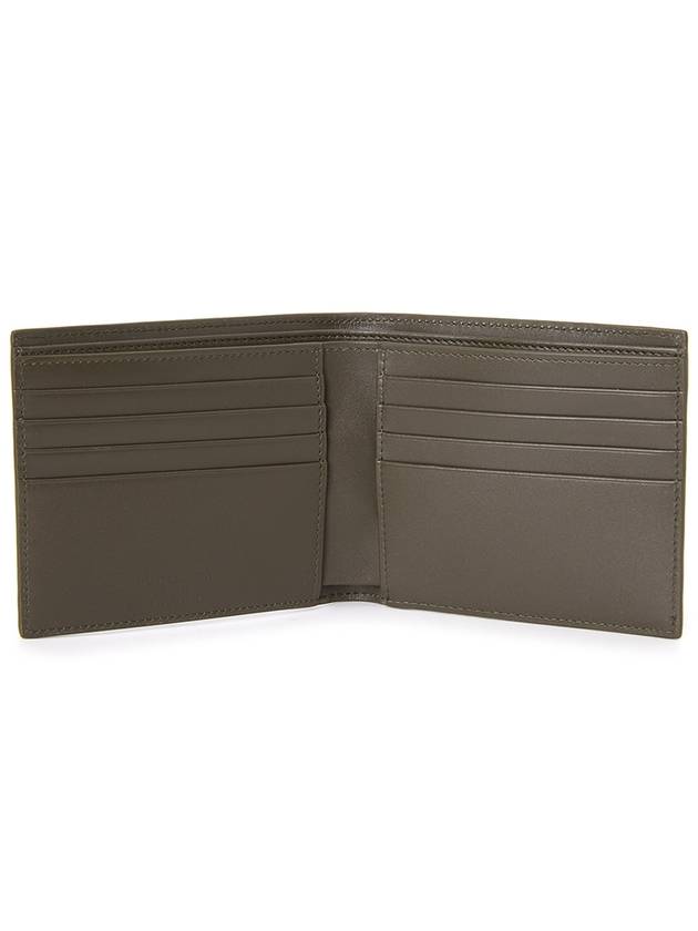 East West Leather Half Wallet Light Musk - SAINT LAURENT - BALAAN 5