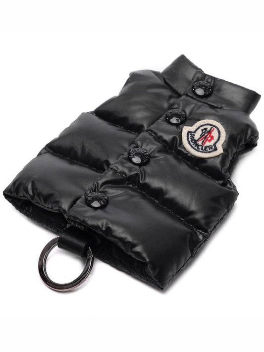 Vest Shaped Key Holder Black - MONCLER - BALAAN 2