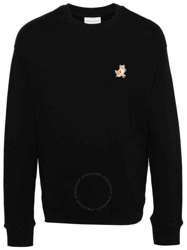 Maison Kitsune Speedy Fox Patch Cotton Sweatshirt Size Small - MAISON KITSUNE - BALAAN 1