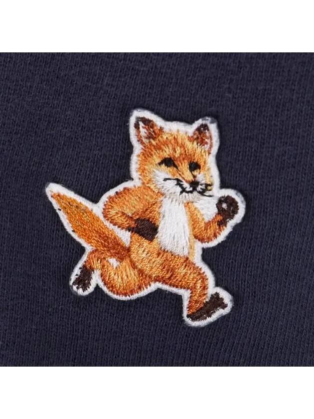 Fox Cotton Sweatshirt Navy - MAISON KITSUNE - BALAAN 5