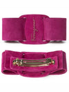 Vara Bow Hair Clip Violet - SALVATORE FERRAGAMO - BALAAN 2