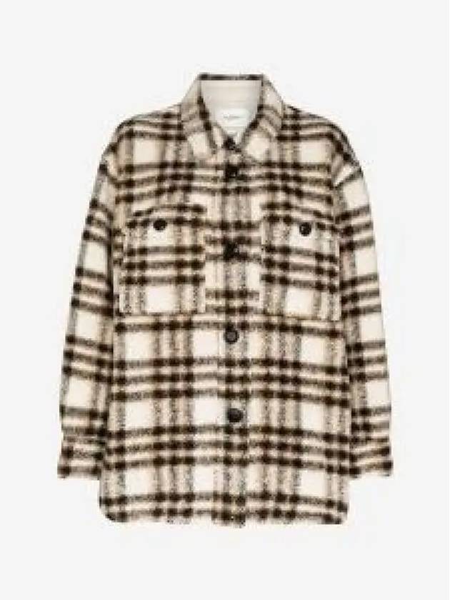 Haveli Shirt Jacket Ecru MA099822A012E23EC 1014406 - ISABEL MARANT - BALAAN 1