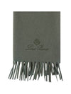 Grande Unita Cashmere Scarf Midnight Garden - LORO PIANA - BALAAN 3