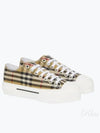 Vintage Check Cotton Sneakers Archive Beige - BURBERRY - BALAAN 2