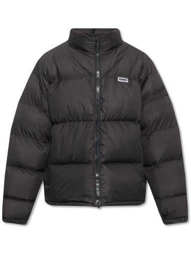 Logo Patch Puffer Down Padding Black - VETEMENTS - BALAAN 1