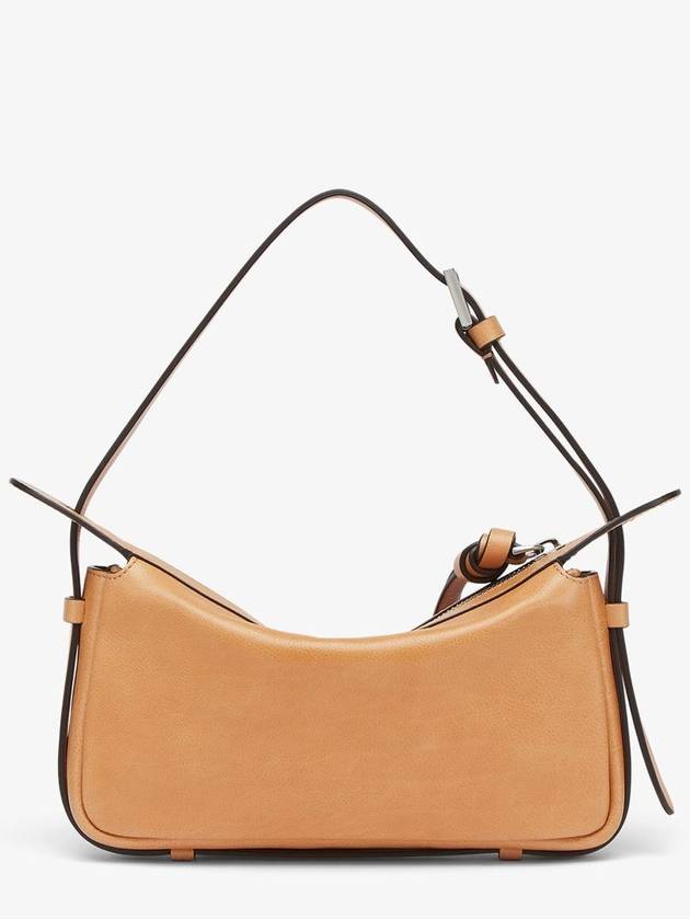 Simply Mini Leather Shoulder Bag Beige - FENDI - BALAAN 4