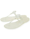 Mini Miller Jelly Flip Flops White - TORY BURCH - BALAAN 2