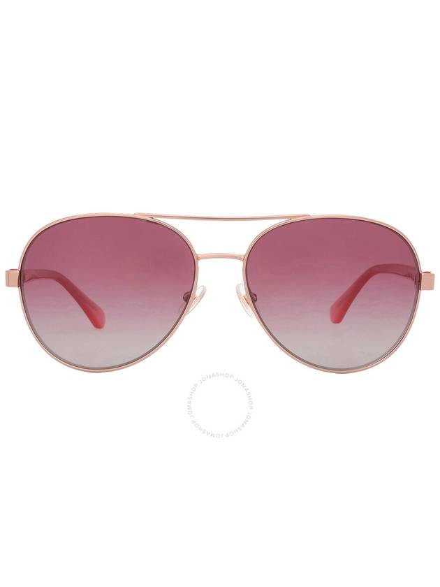 Kate Spade Burgundy Gradient Pilot Ladies Sunglasses AVERIE/S 0000/JR 58 - KATE SPADE - BALAAN 1