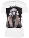 Dog Star Short Sleeve T-Shirt White - MAX MARA - BALAAN 1