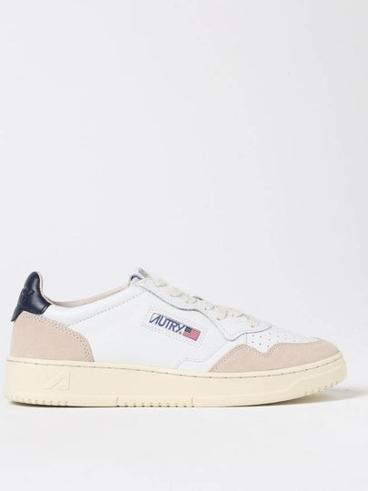 Medalist Navy Tab Low Top Sneakers White Blue - AUTRY - BALAAN 2