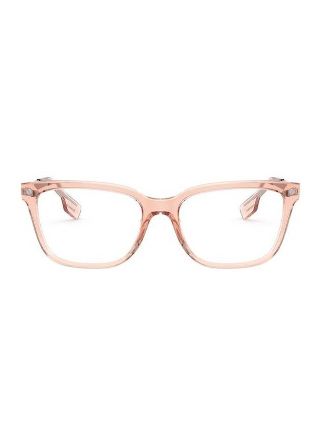 Eyewear Demo Square Horn-rimmed Eyeglasses Pink - BURBERRY - BALAAN 1