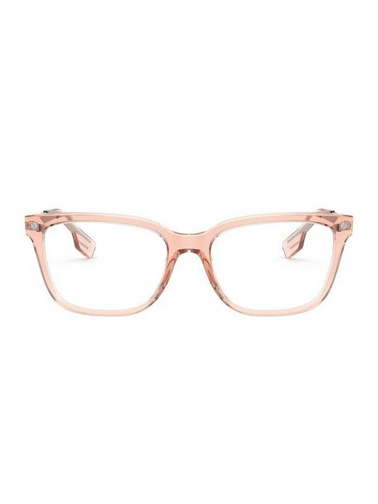 Eyewear Demo Square Horn-rimmed Eyeglasses Pink - BURBERRY - BALAAN 1