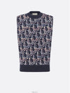 393M662AT344 584 OBLIQUE jacquard knit vest - DIOR - BALAAN 5