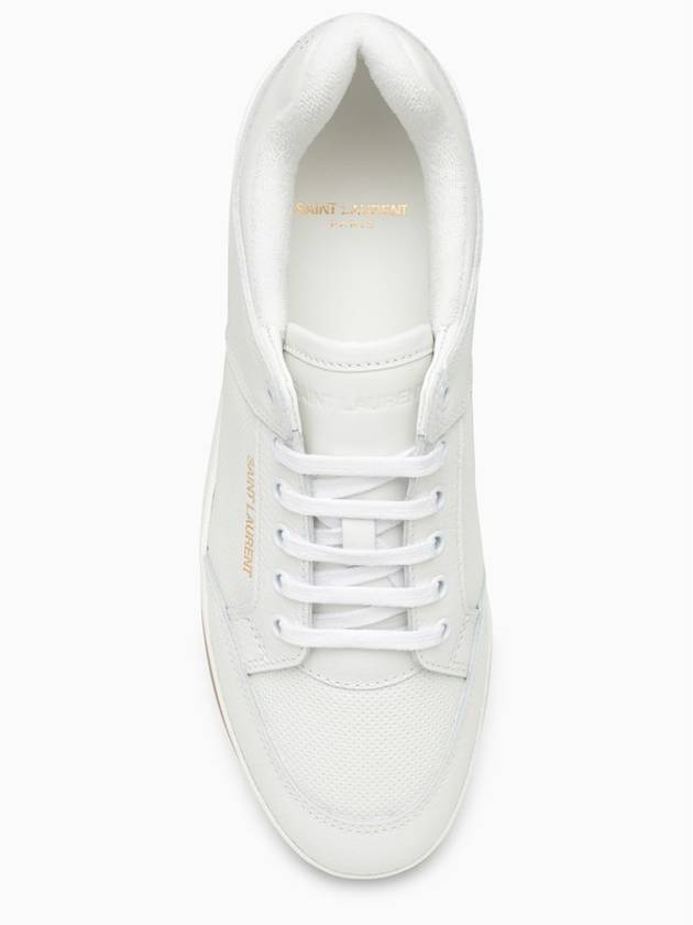 SL 61 Low Top Sneakers White - SAINT LAURENT - BALAAN 4