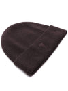 Men s Beanie Ami Alexandre Mattiussi Cashmere Hat Brown - AMI - BALAAN 4