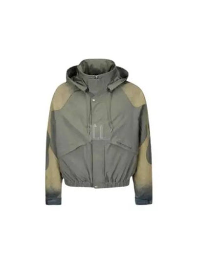 Polyester Windbreaker Olive Green - ACNE STUDIOS - BALAAN 2