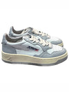 Medalist Leather Low Top Sneakers Grey White - AUTRY - BALAAN 2