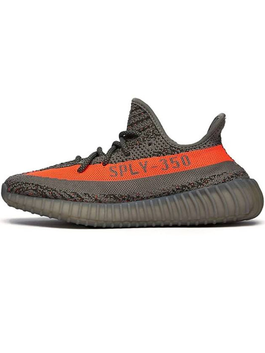 Yeezy Boost 350 V2 Beluga Reflective Low Top Sneakers Grey - ADIDAS - BALAAN.