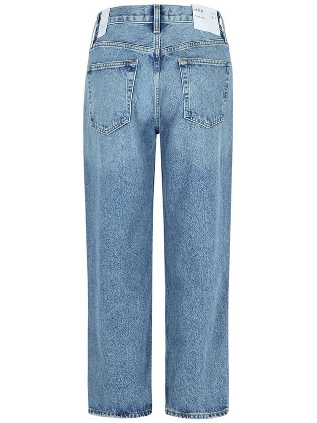 Agolde 'V' Light Blue Denim Jeans - AGOLDE - BALAAN 3