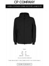 Shell R Lens Patch Casual Hooded Jacket Black - CP COMPANY - BALAAN 3