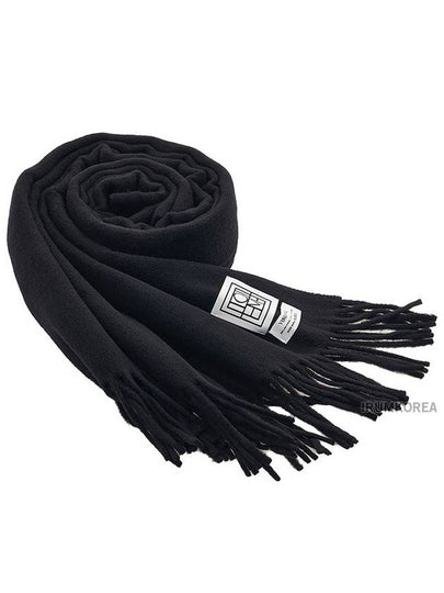 Classic Wool Muffler Black - TOTEME - BALAAN 2