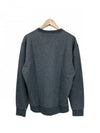 EU00350KM 0015 LGM Sweatshirt Gray - MAISON KITSUNE - BALAAN 4