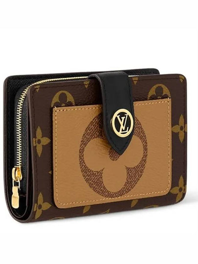 Juliette Monogram Reverse Half Wallet Brown - LOUIS VUITTON - BALAAN 2