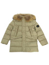 USA McTon Goggle Down Parka Silver Sage 15CKOW013C 005709G 335 Can be worn by adults - CP COMPANY - BALAAN 2