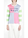 COMME DES GAR?ONS SHIRT patchwork logo sweatshirt - COMME DES GARCONS - BALAAN 3