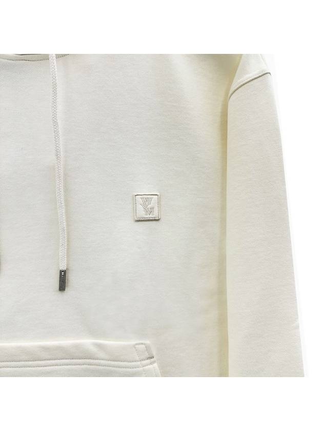 Swaying Flower Back Logo Hoodie Ivory - WOOYOUNGMI - BALAAN 6