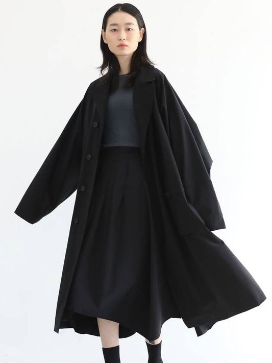 Oversized Seine Raincoat Black MCO3057 - IFELSE - BALAAN 2