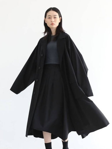 Oversized Seine Raincoat Black MCO3057 - IFELSE - BALAAN 1