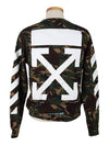 Camou Flage Sweatshirt Green - OFF WHITE - BALAAN 3