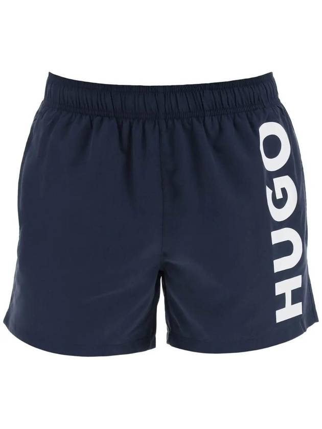 SN BLUE Abas logo sea Bermuda Hugo 50513979 405 - HUGO BOSS - BALAAN 1