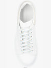 Oversized Leather Low Top Sneakers White - ALEXANDER MCQUEEN - BALAAN 6