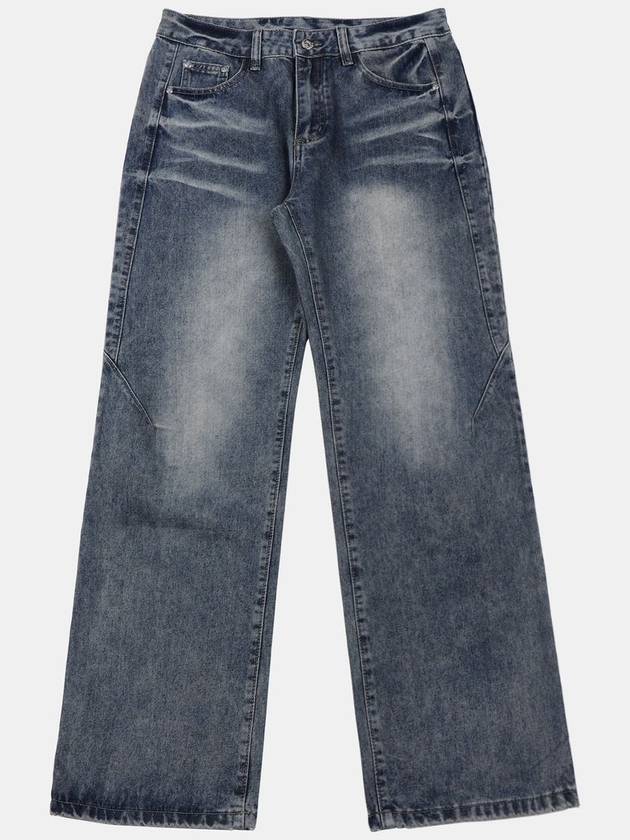 IKALOOK Casual Big Wide Straight Fit Jeans BJN108 - IKALOOOK - BALAAN 1