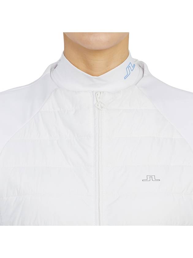 Nelly Korda Padded Vest White - J.LINDEBERG - BALAAN 8