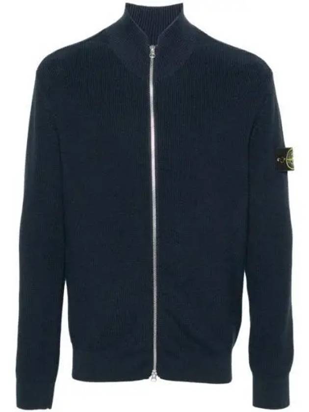 24SS 8015526D8 Wappen Patch Rib Zip-up Cardigan 1004345 - STONE ISLAND - BALAAN 1