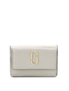 The Snapshot Mini Tri-Fold Half Wallet Dust Beige - MARC JACOBS - BALAAN 1