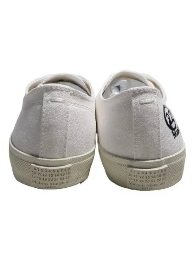 Tabi Canvas Low Top Sneakers White - MAISON MARGIELA - BALAAN 5