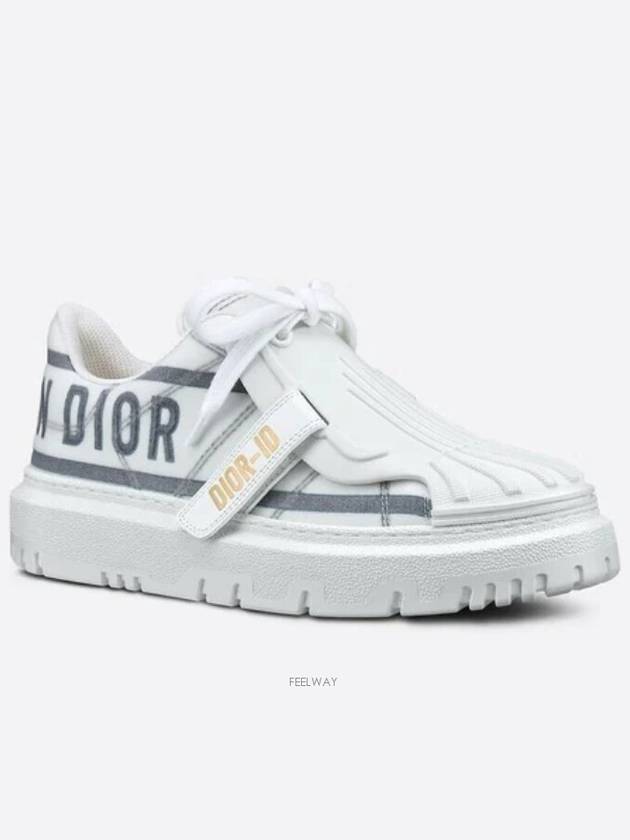 ID Technical Fabric Sneakers White French Blue - DIOR - BALAAN 6