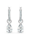 Collection Attraction Earrings Silver - SWAROVSKI - BALAAN 1