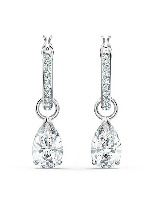 Collection Attraction Earrings Silver - SWAROVSKI - BALAAN 1