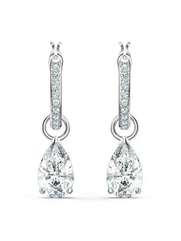 Collection Attraction Earrings Silver - SWAROVSKI - BALAAN 1