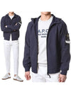 Soft Shell Technology Wappen Patch Track Jacket Navy - STONE ISLAND - BALAAN 3