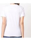 Short Sleeve T Shirt P1T107 White - COMME DES GARCONS - BALAAN 4