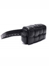 Intrecciato Cassette Padded Belt Bag Black - BOTTEGA VENETA - BALAAN 4